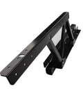 Foldable Spring Table Hinge Kit For Heavy Duty Furniture Support Turns Any Table Into A Lifting Desk Or Cabinet Space Saving Lifting Rack Converter Standalone Desk Frame Upgrade 2pcs black metal foldable hinge bracket for table lift support