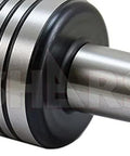 Close-up of 3MT Medium Duty Live Center With MT3 Morse Taper Triple Bearing Lathe Center for CNC and manual lathes.
