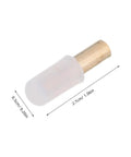 Brass Kitchen Shelf Pegs With Rubber Sleeves For Dope Sturdy Cabinet Support, shown with dimensions 2.7cm x 0.5cm