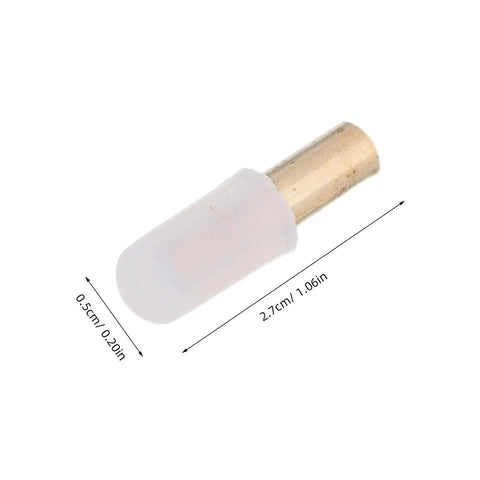 Brass Shelf Pins With Rubber Covers For Cabinets And Bookshelves No Fuss Hidden Flush Locking Pegs 5mm And One Quarter Inch