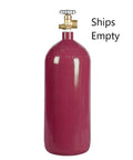 40 Cu Ft Steel Argon Cylinder With CGA580 Valve For TIG And MIG Welding Grab And Go Portable Tank with Ships Empty text