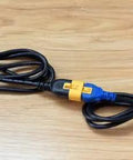 Next Level Locking IEC Power Extension Cord For Pioneer DJs CDJ And DJM Mixers Decks six foot heavy duty cable with twist lock.