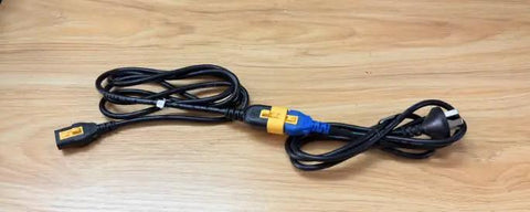 Next Level Locking IEC Power Extension Cord For Pioneer DJs CDJ And DJM Mixers Decks six foot heavy duty cable with twist lock.