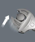 6006 Joker Self-Setting Double Spanner Set demonstrating automatic hex grip on bolt with lever mechanism.