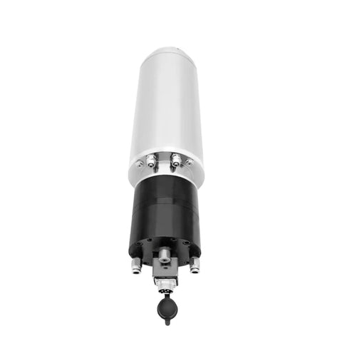 Heavy Duty Workhorse 7.5KW Water Cooled Electric Spindle BT30 125mm Bore high-speed CNC router motor with metal housing.