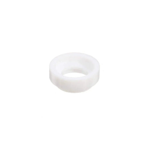 Close-up of a white part from Gas Lens Collet Body Kit For TIG Welding Torches 3/32in 2.4mm, 10pc Consumables Set