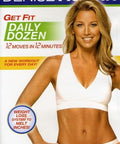 Single DVD Get Fit Daily Dozen - 5 x 12-Minute Home Routines cover featuring instructor in fitness attire.