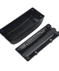 Built Tough Plastic Controller Box For Electric Mountain Bikes Featuring Rugged Lithium Battery Enclosure Case, showing inside and outside view.