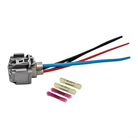 Straight Swap Blower Motor Wire Connector Kit For Ford F250 2017 To 2022 OEM, featuring tough plastic plug and wire connectors.