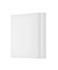 Two Pack UHMW HDPE Plastic Sheets Half Inch Thick Six By Six Inch White Marine Board For DIY Projects And Crafting Built To Last