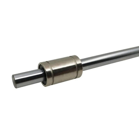 2 Pack 10mm By 800mm Chrome Plated Case Hardened Linear Motion Rod Shafts Built Tough For DIY CNC And 3D Printer Guides Chamfered Ends For Easy Bearing Fit Chrome Finish H8 Tolerance, chrome linear rod with bearing