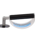EZ1010 De Glazing Tool for Glass in Window Frames with Flat Blade That Slides Into the Glazing Pocket for Easy Bead Removal and Quick Window Glass Prep No Fuss, shown from side view with clear handle label.
