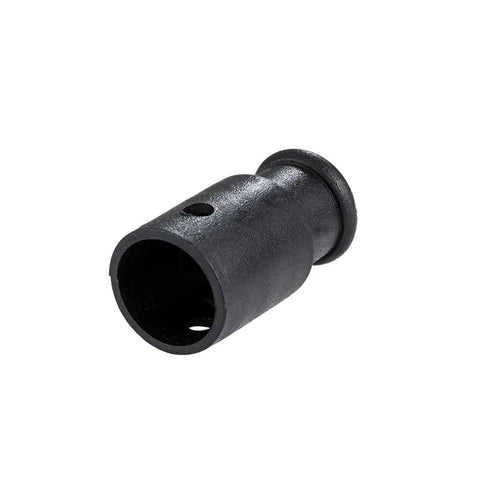 Black plastic adapter from Three Pack DIN Plug Crimp RF Connector Straight Adapter For Your Car Radio Antenna Setup ISO Socket To DIN Plug 50 Ohm