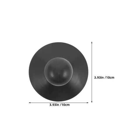 Premium 2 Pack Patio Umbrella End Caps Replacement Kit With Black Plastic Rib Covers For Parasols And Outdoor Garden Use, 3.93in/10cm