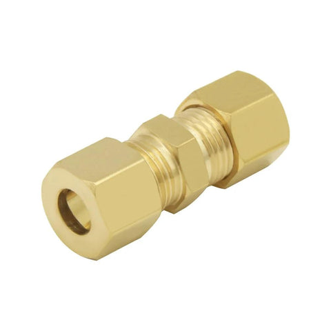 Brass compression fittings ice maker for 1/4 inch tube OD