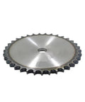 Heavy Duty Roller Chain Sprocket Wheel Crafted From Rock Solid A3 Steel With 33 Teeth And Precision Pitch for smooth driving.
