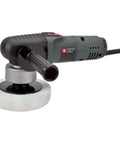 Six Inch Variable Speed Electronic Polisher For Pro Auto Detailing And Paint Buffing Sporting A Beefy Motor with polishing pad.