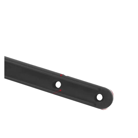 Close-up of Two Piece Drawer Slides 298mm Smooth Extension Rails White Plastic Runners For Quiet Easy Glide In Cabinets And Dressers