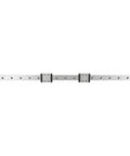LMLF18B - 500-2R Miniature Linear Guide Rail with 2 sliding blocks, 500mm x 18mm, precision rail for automated equipment.