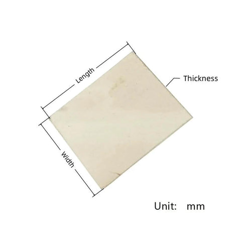 Mica Insulation Sheets Pack Of 100 For DIY Experiments, Thin And Lightweight Thermal Conductor Mica Board, High Temperature