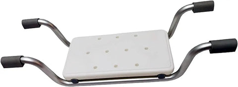 Heavy Duty Bath Bench And Adjustable Aluminum Shower Stool For Tubs Fits 23 To 29 Inch Opening Plastic Bath Seat For Seniors
