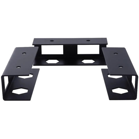 Top Rated Premium Heavy Duty Under Desk Laptop Mount Slick Stainless Steel Storage Shelf for compact storage options.