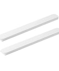 Rock Solid Heavy Duty Ball Bearing Drawer Slides Pair And Smooth As Silk Side Mount Tracks For Cabinets And Furniture With Cold Rolled Steel Full Extension Glide, shown side view.