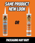 Gorilla 100% silicone sealant cartridge, 10 oz, clear; two cartridges shown