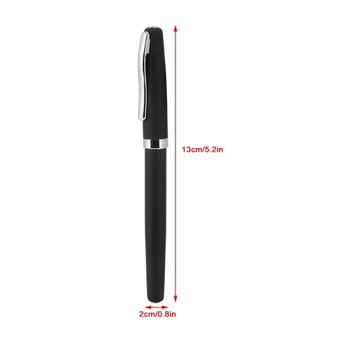 Heavy Duty Pen Style Fiber Optic Cleaver Featuring Precision Flat Ruby Blade For Flawless Cable Splicing Fast Connector Termination And Rock Solid Reliability On Any Job Site, showing black pen style cleaver measuring 13cm.