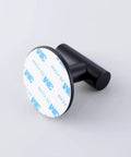 Heavy Duty Adhesive 304 Stainless Steel Robe Hooks Two Pack Matte Black Brushed Finish Wall Mount Coat Hangers adhesive side