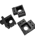 Upgrade Your 3D Printer With This Z Axis Motor Cage Kit For Front Or Back Mounting It Reduces Wobble And Ripple Using Durable Aluminum Alloy Compatible With Standard 42 Stepper Motors And Easy Direct Install, black aluminum alloy cages for 42 stepper motors