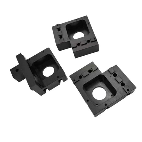 Upgrade Your 3D Printer With This Z Axis Motor Cage Kit For Front Or Back Mounting It Reduces Wobble And Ripple Using Durable Aluminum Alloy Compatible With Standard 42 Stepper Motors And Easy Direct Install, black aluminum alloy cages for 42 stepper motors