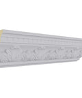 Devon Crown Molding, Lightweight Solid Urethane, Factory Primed For Quick Easy Install, 4.5 In High, 3.25 In Projection, 5.5 In Face