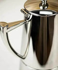 Close-up of a Stainless Steel Stovetop Espresso Maker For 6 Cups Easy To Clean Moka Pot With Heat Resistant Non Reactive Design Barista Grade Brew Durable Italian Style Coffee Percolator For Rich Bold Brew