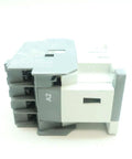 Side view of Single AC contactor A16-30-10-84, 110-120 V AC coil, 30 A switching capacity, 15 HP motor rating, industrial relay