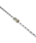Compact MGN12H Miniature Linear Guide Rails 1pc Set, 450mm Long 12mm Wide With Sliding Block, 4 Point Contact visible