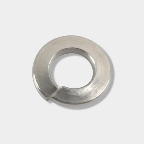 Single washer from Premium Stainless Steel Lock Washers Set 350 pcs assortment for screws and bolts in a handy plastic box