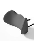 Heavy Duty Memory Foam Lumbar Support Cushion For Tesla Cybertruck Seats Custom Ergonomic Double C Backrest with quick adjust straps.