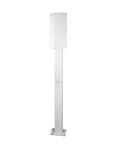 Heavy-Duty EV Charger Holder And Cord Protector, galvanized steel wall-mount box, outdoor use, sturdy and weatherproof.