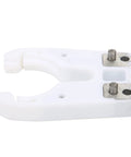 Naroote ISO30 Tool Holder Clamp for Engraving Machines and CNC Centers, white plastic with metal pins, durable design.