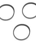 Boost Your Workshop Game With This Pack Of Three Heavy Duty Rubber Drive Belts For Electric Planers Fits Part 958718 Models F 20A P20ST H55SC With 9.6mm Width To Fix Tools Fast Without Hassle For DIY Guy Working Hard In The Garage These Days. Three black rubber drive belts, 9.6mm wide, for electric planers