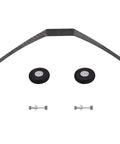 Beefy Carbon Fiber Landing Gear Set For YAK30E RC Plane With 1.77 Inch Foam Wheels, Ultra Lightweight And Durable Gear Assembly
