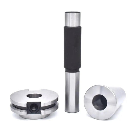 Heavy Duty Spindle Test Bar Alignment Kit for CAT40 BT30 BT40 featuring precision gauge components for CNC machine calibration.