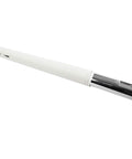 Chrome telescopic wand from Central Vacuum Low Voltage Kit With 35 Ft Light Gray Hose 360 Degree Swivel Handle On Off Control