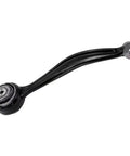 New Heavy Duty Steel Control Arm Link For Cadillac ATS 2013-2019 Front Driver Side Lower With Rubber Bushing And Tapered Hole Linkage End Black Finish, black steel arm