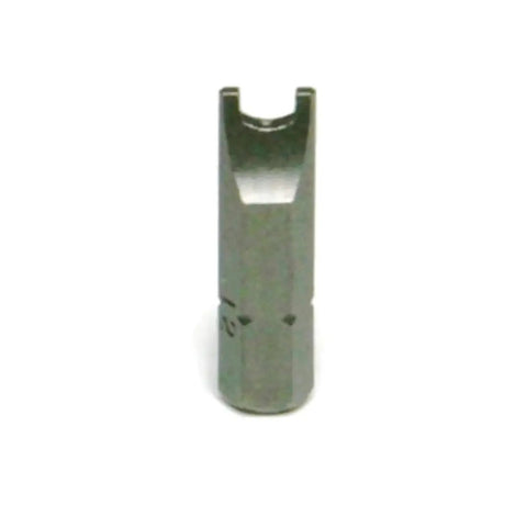 Heavy Duty 18 8 Stainless Steel Snake Eye Drive Tamper Proof Pan Head Machine Screws 8 32 X 1 1 4 Inches Pack Of Twenty Five, showing screw drive.