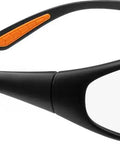 Bradford 3030 Series Nylon Protective Safety Glasses With 2.0 Bifocal Lens And Clear Lens Black Frame One Size ANSI Z87 Plus