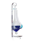 Antique Storm Glass Barometer With Drip Cup Wall Mount Hand Blown Glass Weather Gauge For Home Decor 13 Inch Liquid Barometer
