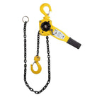 Viking Manual Lever Chain Hoist Three Quarter Ton 1650 Lbs Lift Capacity 20 Feet Two Pack With Heavy Duty Hooks