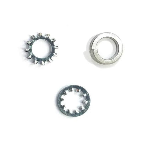 Lock Washer Kit With 720 Pieces External And Internal Star And Split Washers Metric 6mm 8mm 10mm And SAE 1/4In 5/16In 3/8In